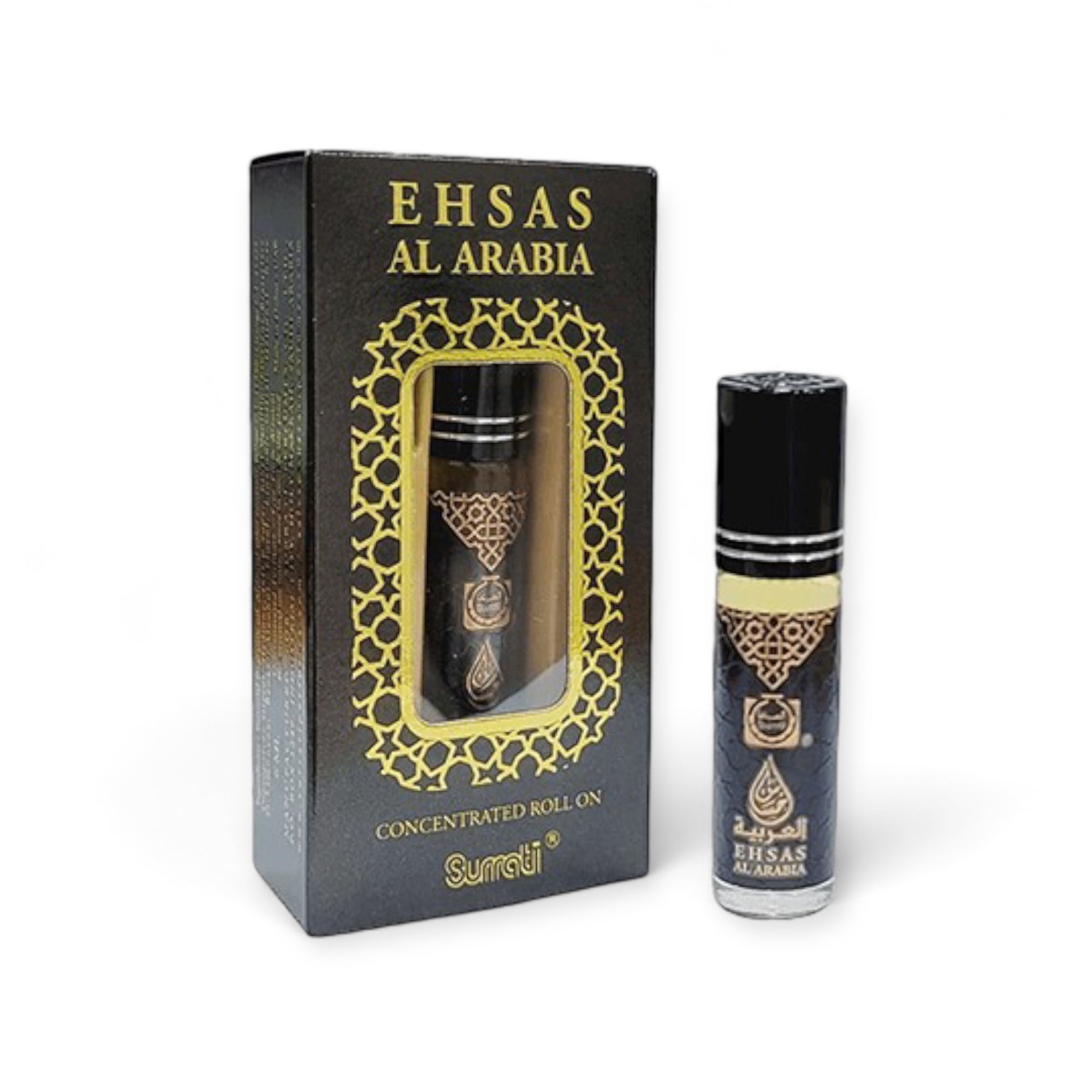 87696149 Ehsas al Arabia Roll On Attar – Quba Collection